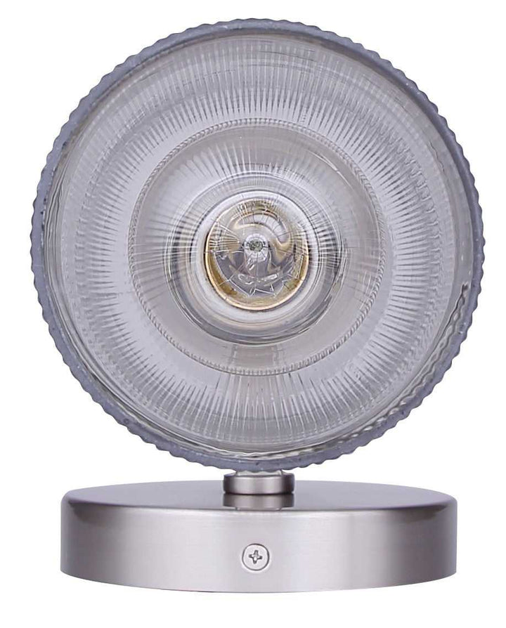 Omarion Two Light Wall Fixture in Brushed Nickel Canarm Canada