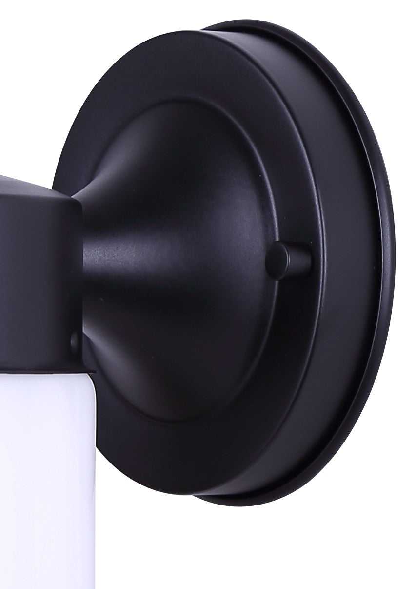Jude One Light Outdoor Down Light in Matte Black Canarm Canada
