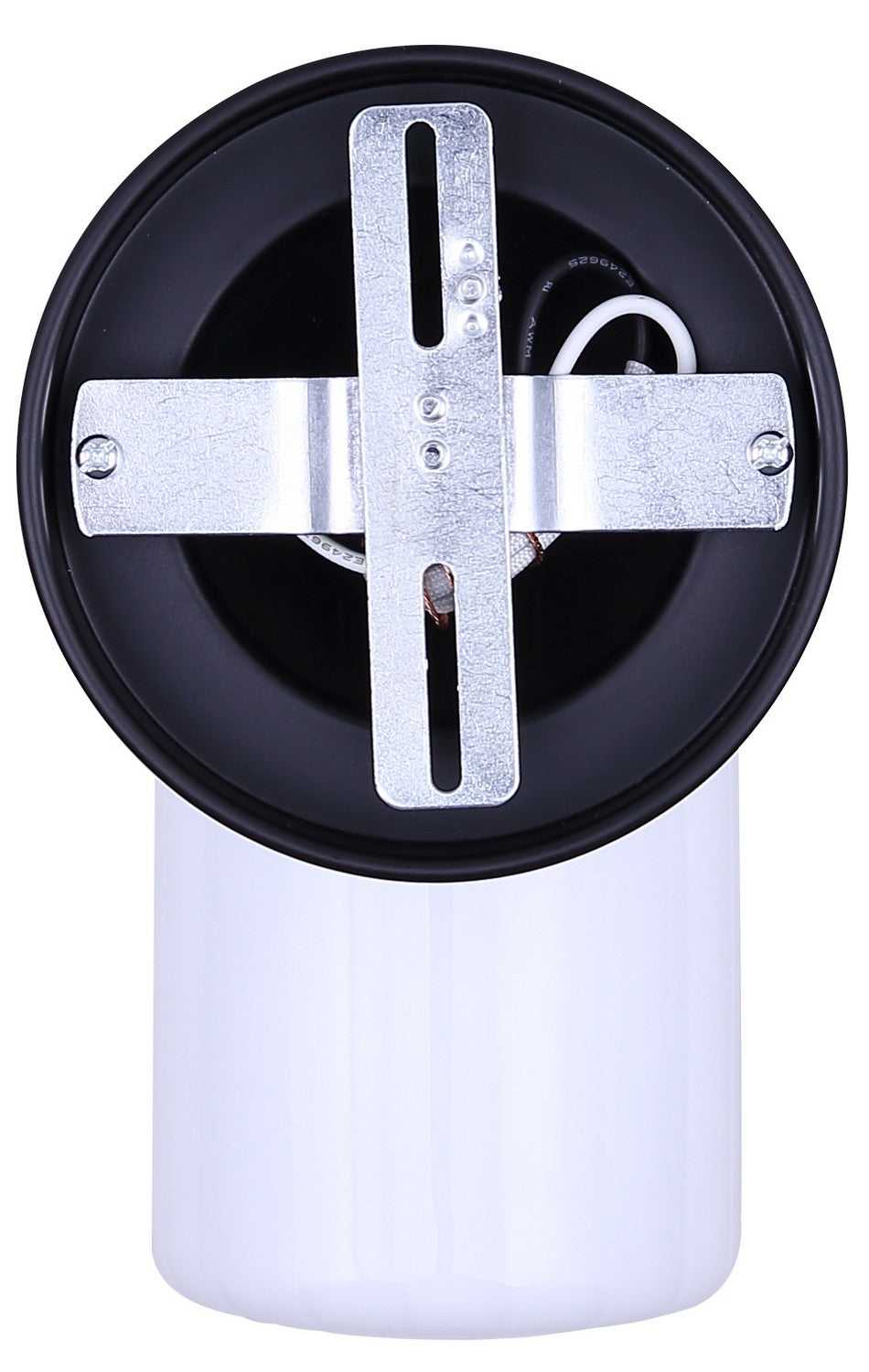 Jude One Light Outdoor Down Light in Matte Black Canarm Canada