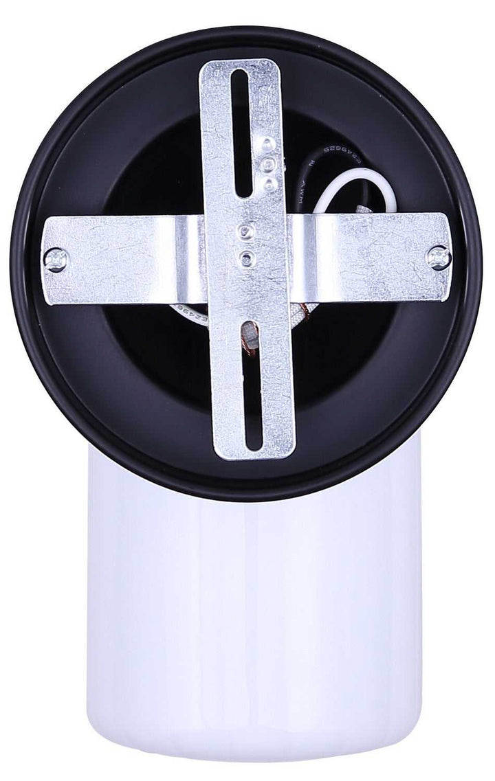 Jude One Light Outdoor Down Light in Matte Black Canarm Canada