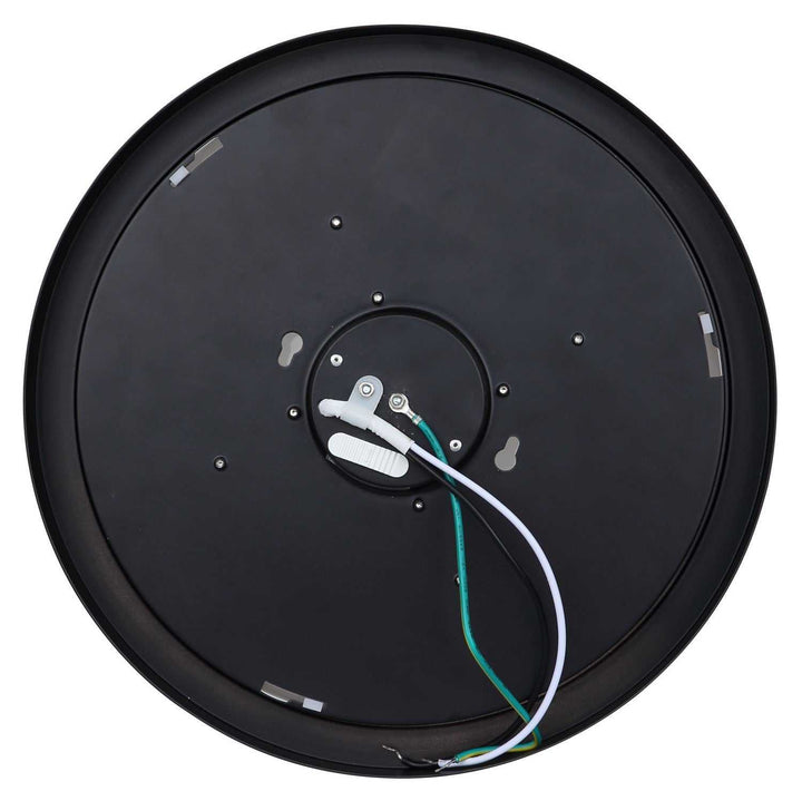 Dl-11F-25Dcw LED Flush Mount in Matte Black Canarm Canada