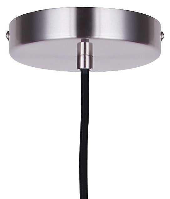 Malek One Light Pendant in Brushed Nickel Canarm Canada