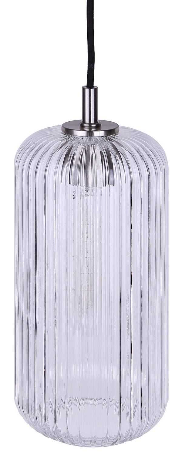 Malek One Light Pendant in Brushed Nickel Canarm Canada