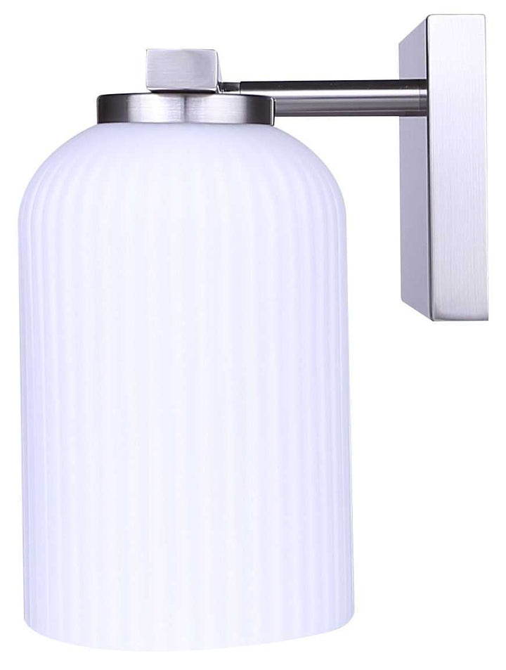Bram Four Light Vanity in Brushed Nickel Canarm Canada