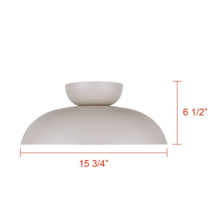 Orrin LED Flush Mount in Stone Canarm Canada