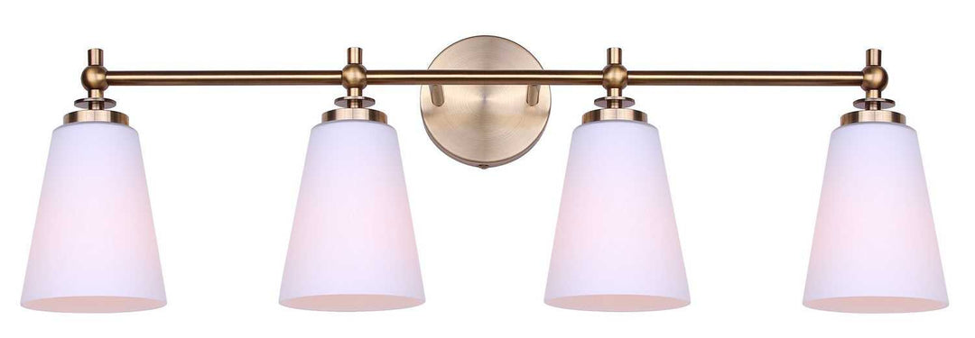 Solara Four Light Vanity in Gold Canarm Canada