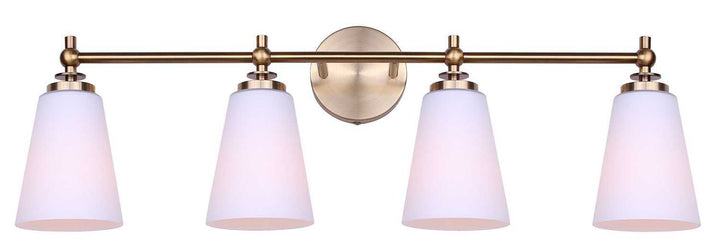 Solara Four Light Vanity in Gold Canarm Canada
