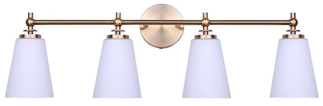 Solara Four Light Vanity in Gold Canarm Canada