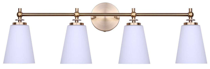 Solara Four Light Vanity in Gold Canarm Canada