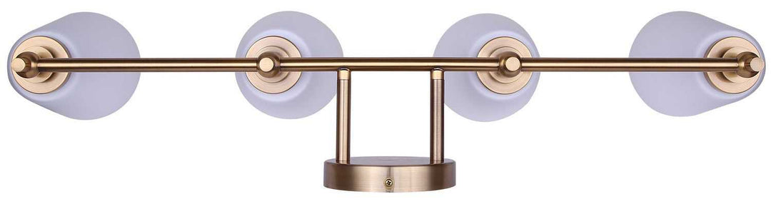 Solara Four Light Vanity in Gold Canarm Canada