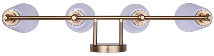 Solara Four Light Vanity in Gold Canarm Canada