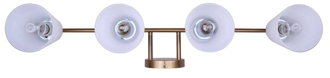 Solara Four Light Vanity in Gold Canarm Canada
