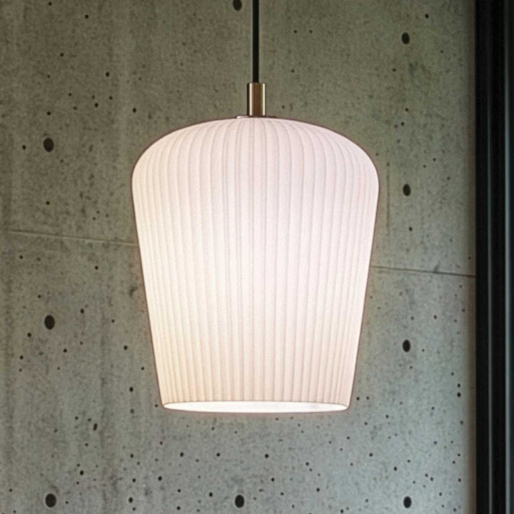 Leandro One Light Pendant in Brushed Nickel Canarm Canada