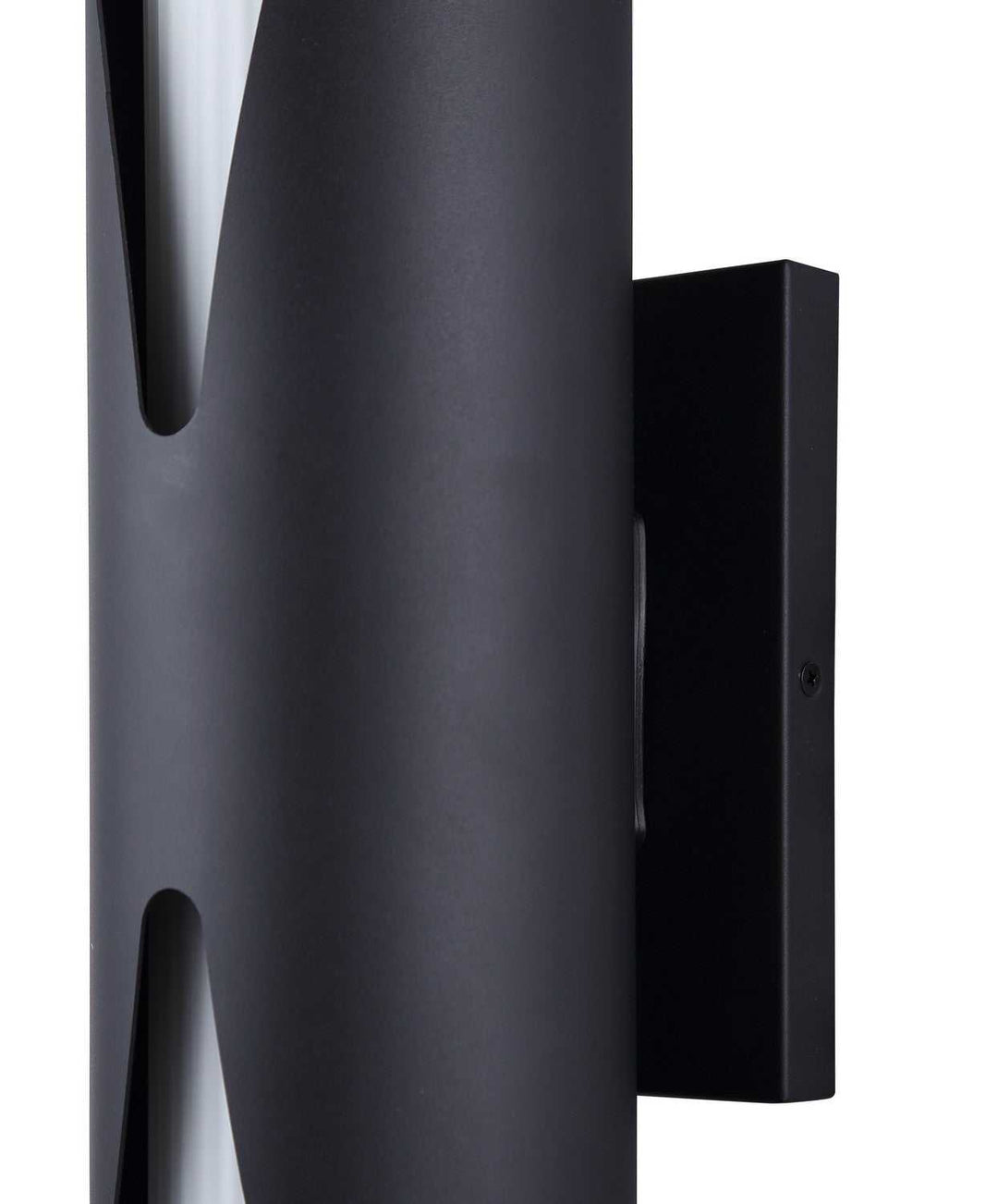 Dylan Two Light Outdoor Wall Lantern in Sand Black Canarm Canada