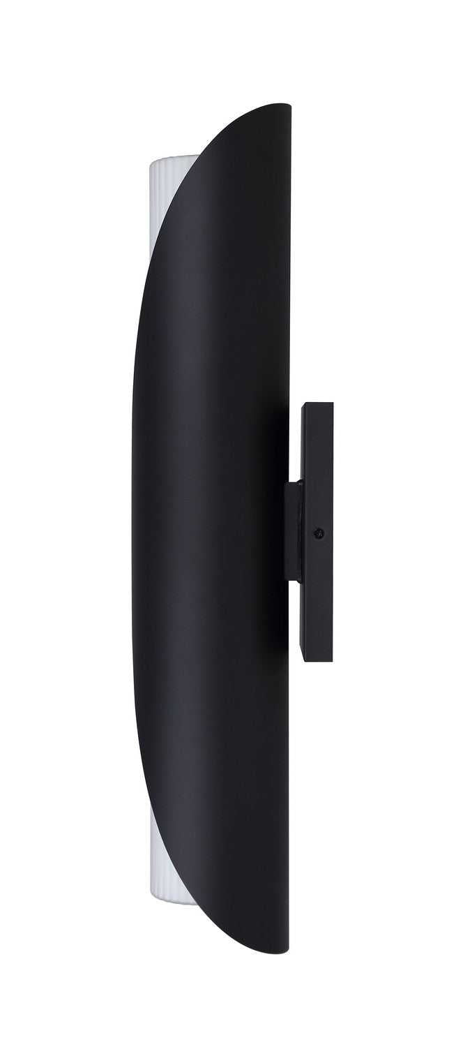 Dylan Two Light Outdoor Wall Lantern in Sand Black Canarm Canada