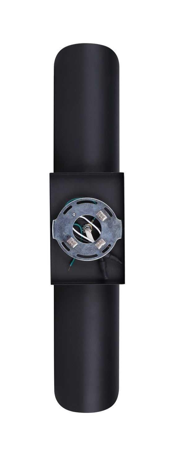 Dylan Two Light Outdoor Wall Lantern in Sand Black Canarm Canada