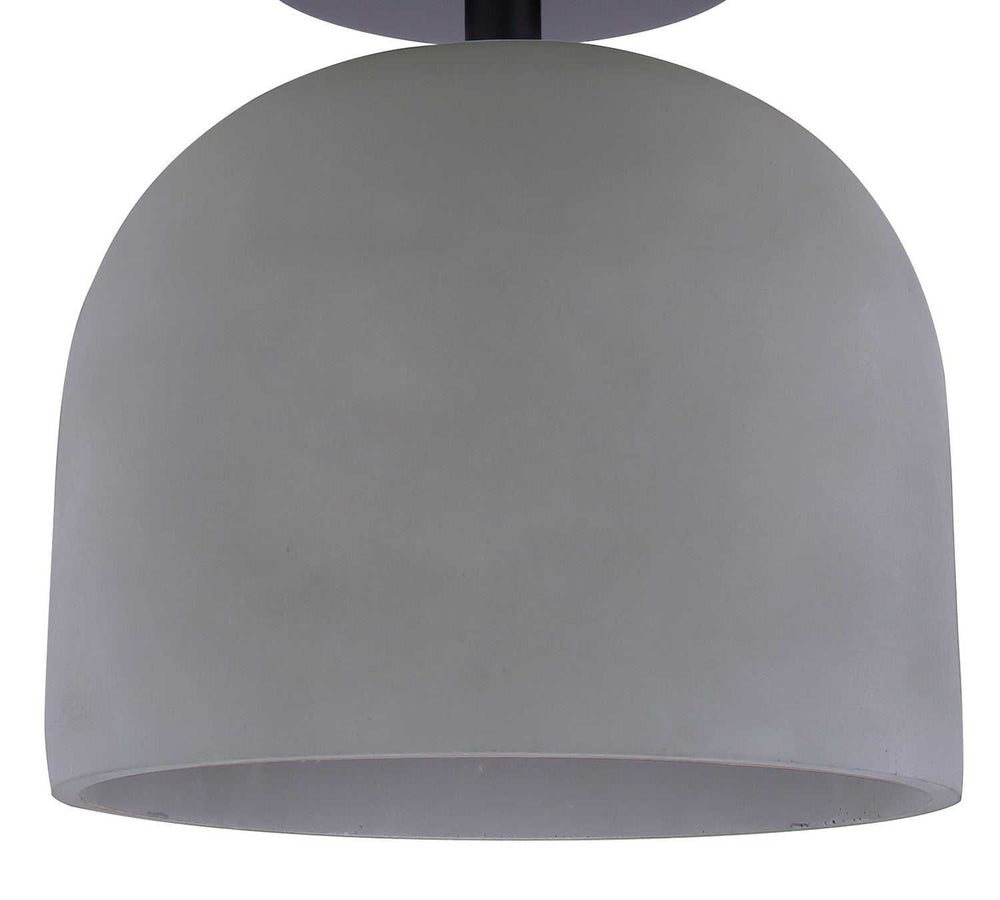 Jack One Light Semi-Flushmount in Matte Black Canarm Canada