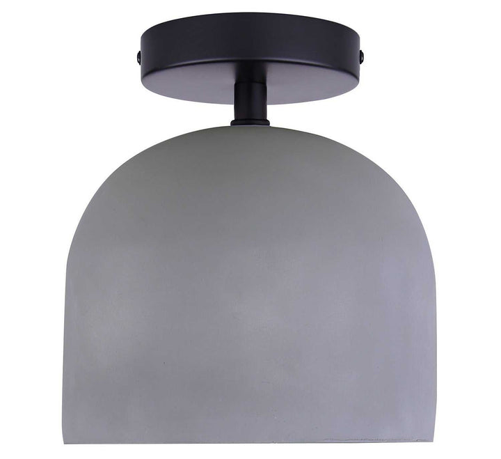 Jack One Light Semi-Flushmount in Matte Black Canarm Canada