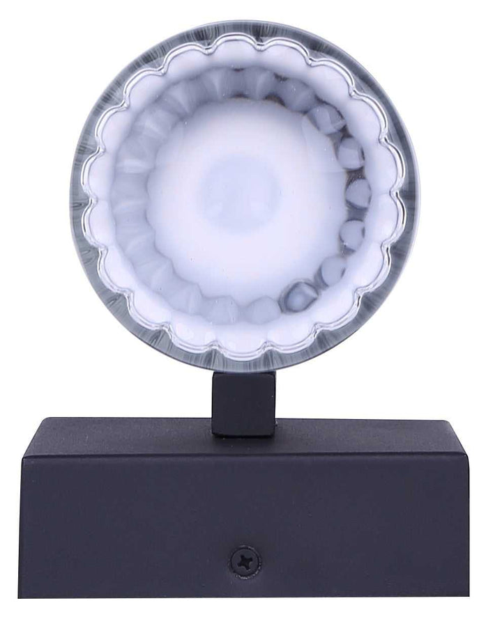 Aeron LED Outdoor Wall Mount in Black (Sand) Canarm Canada