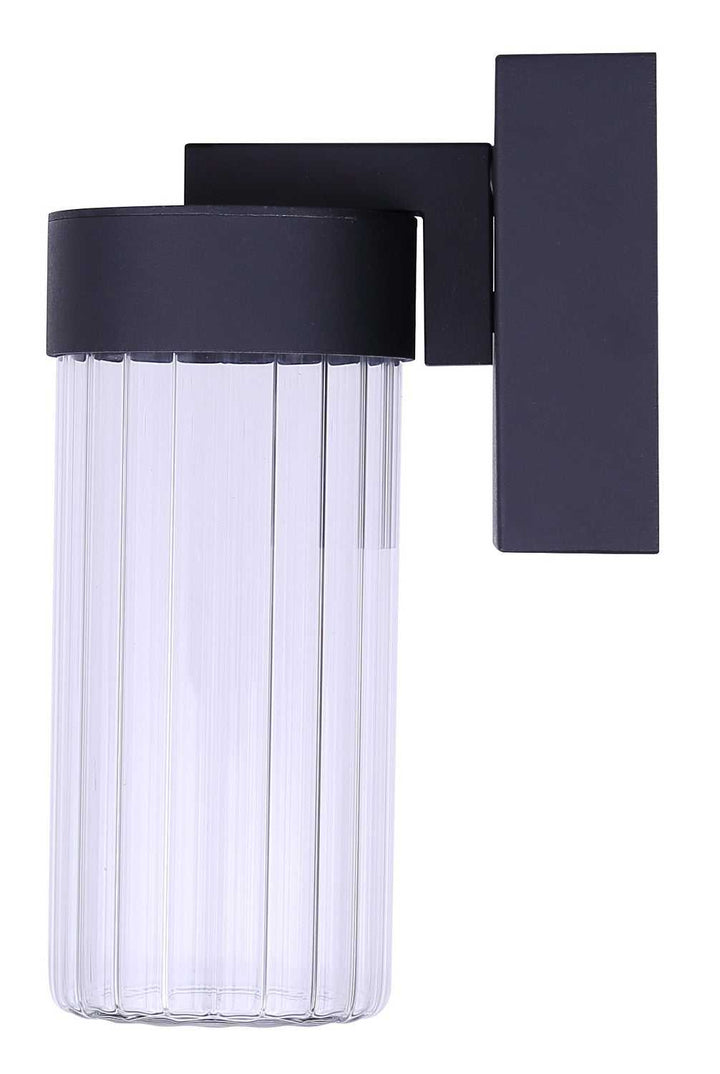 Aeron LED Outdoor Wall Mount in Black (Sand) Canarm Canada