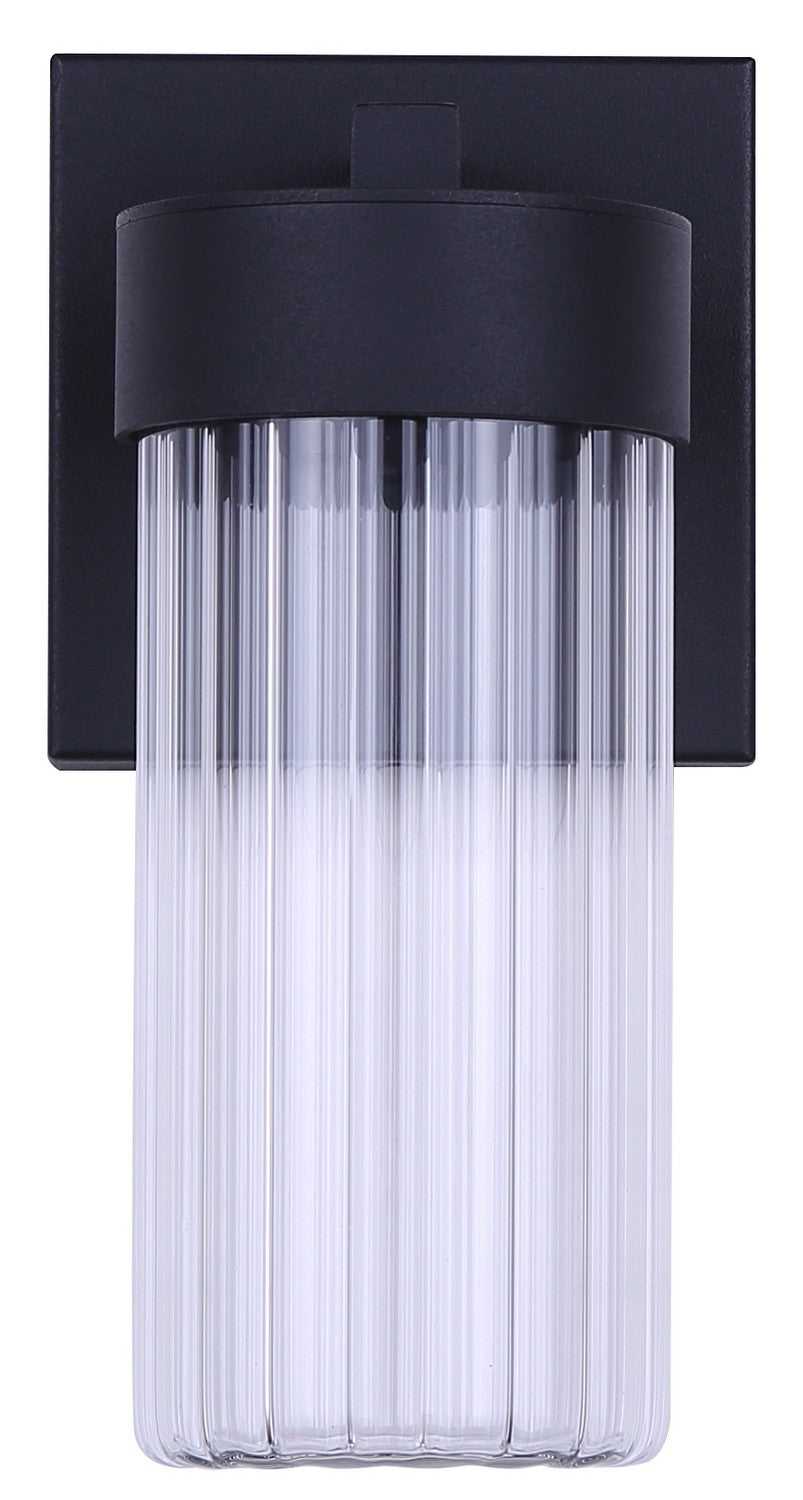 Aeron LED Outdoor Wall Mount in Black (Sand) Canarm Canada