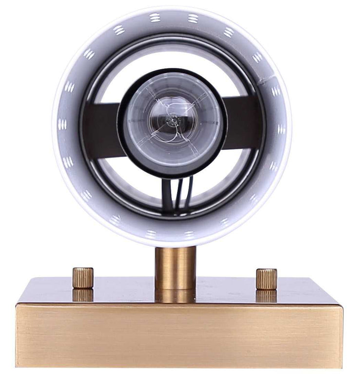 Gracie Two Light Wall Fixture in Gold + Matte White Canarm Canada