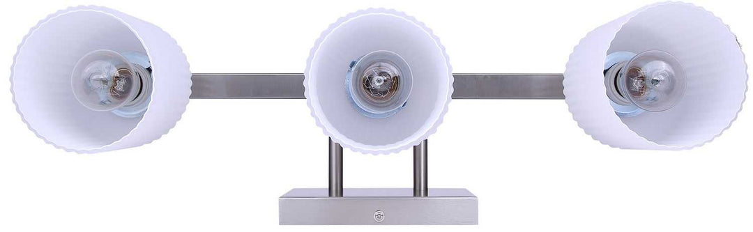 Bram Three Light Vanity in Brushed Nickel Canarm Canada