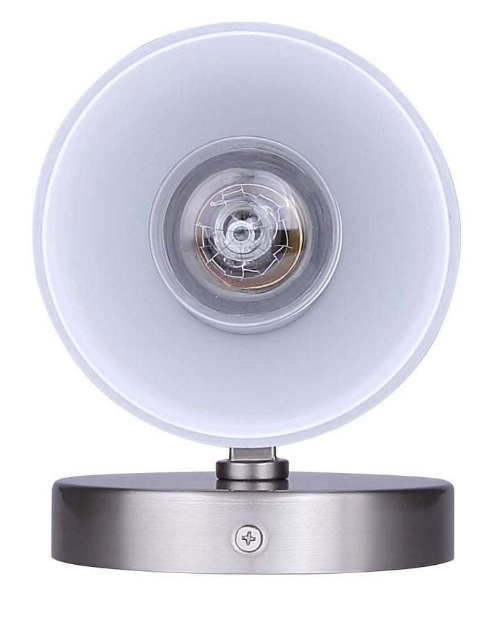 Darius Two Light Wall Fixture in Brushed Nickel Canarm Canada