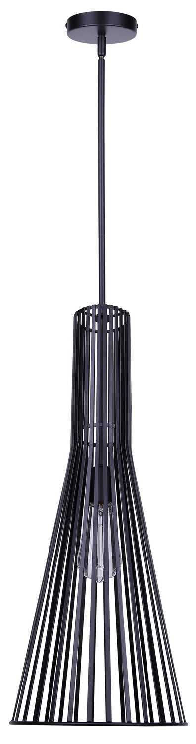 Elim One Light Pendant in Matte Black Canarm Canada