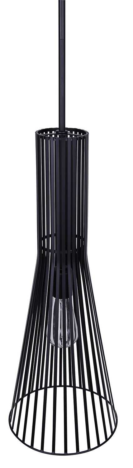 Elim One Light Pendant in Matte Black Canarm Canada