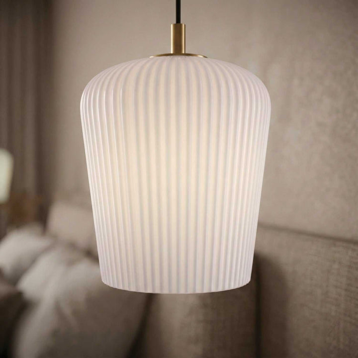 Leandro One Light Pendant in Gold Canarm Canada
