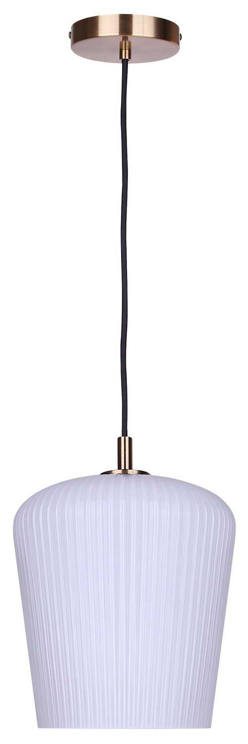 Leandro One Light Pendant in Gold Canarm Canada
