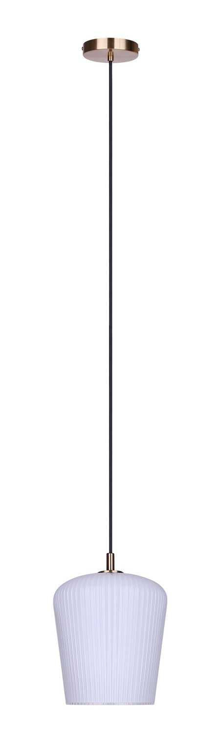 Leandro One Light Pendant in Gold Canarm Canada