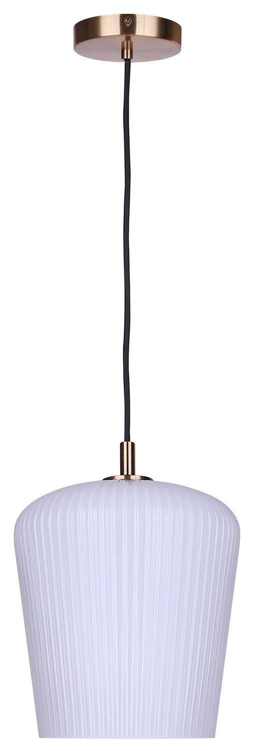 Leandro One Light Pendant in Gold Canarm Canada