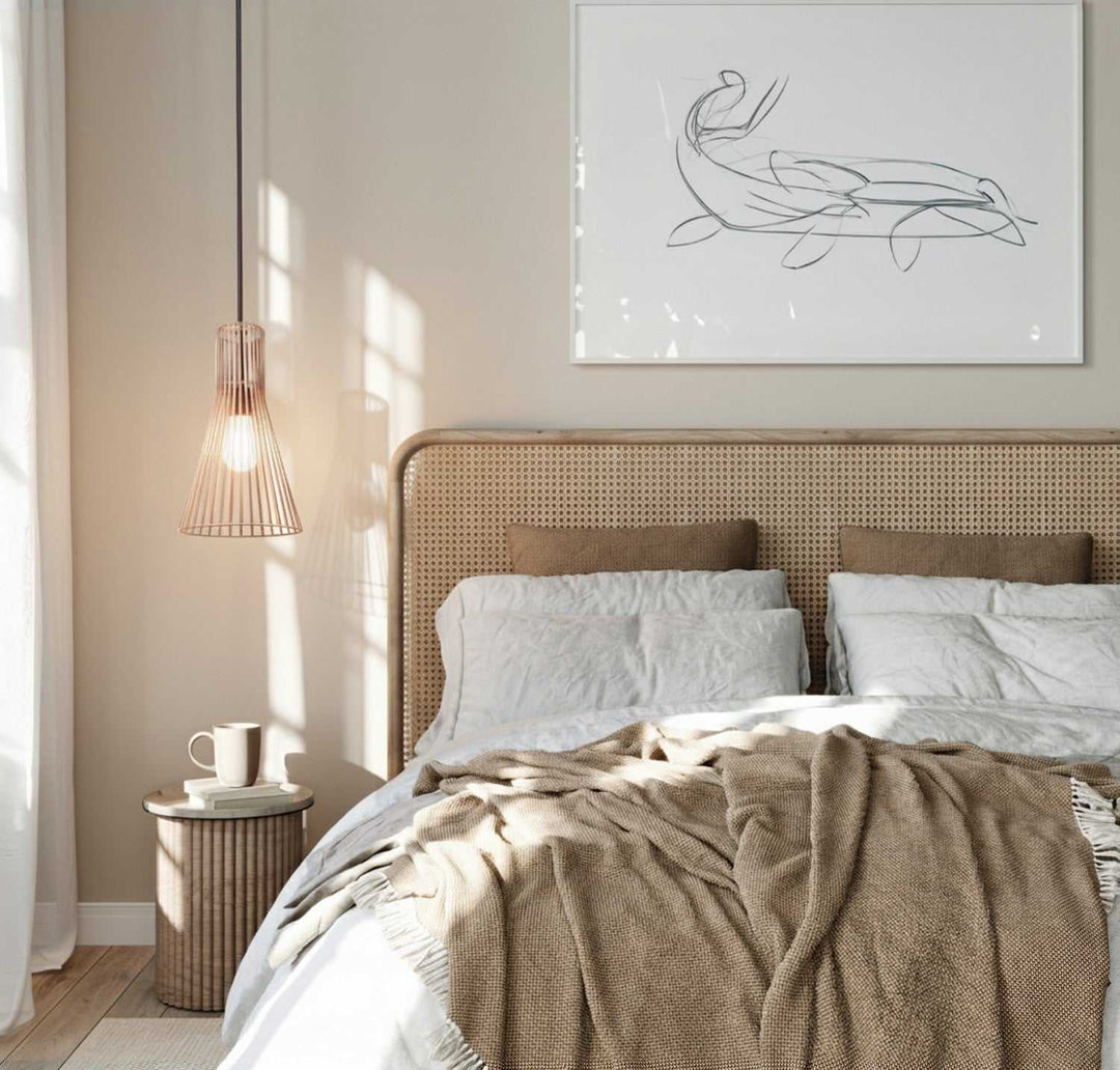 Elim One Light Pendant in Matte Black + Brushed Brown Canarm Canada