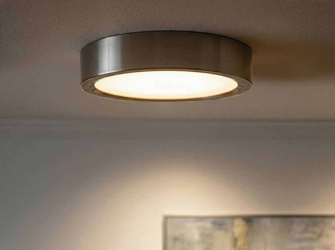 Dl-7F-15Dcw LED Flush Mount in Brushed Nickel Canarm Canada