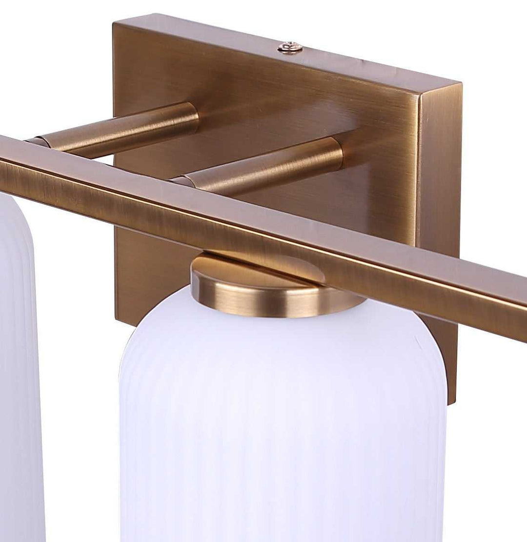 Bram Four Light Vanity in Gold Canarm Canada