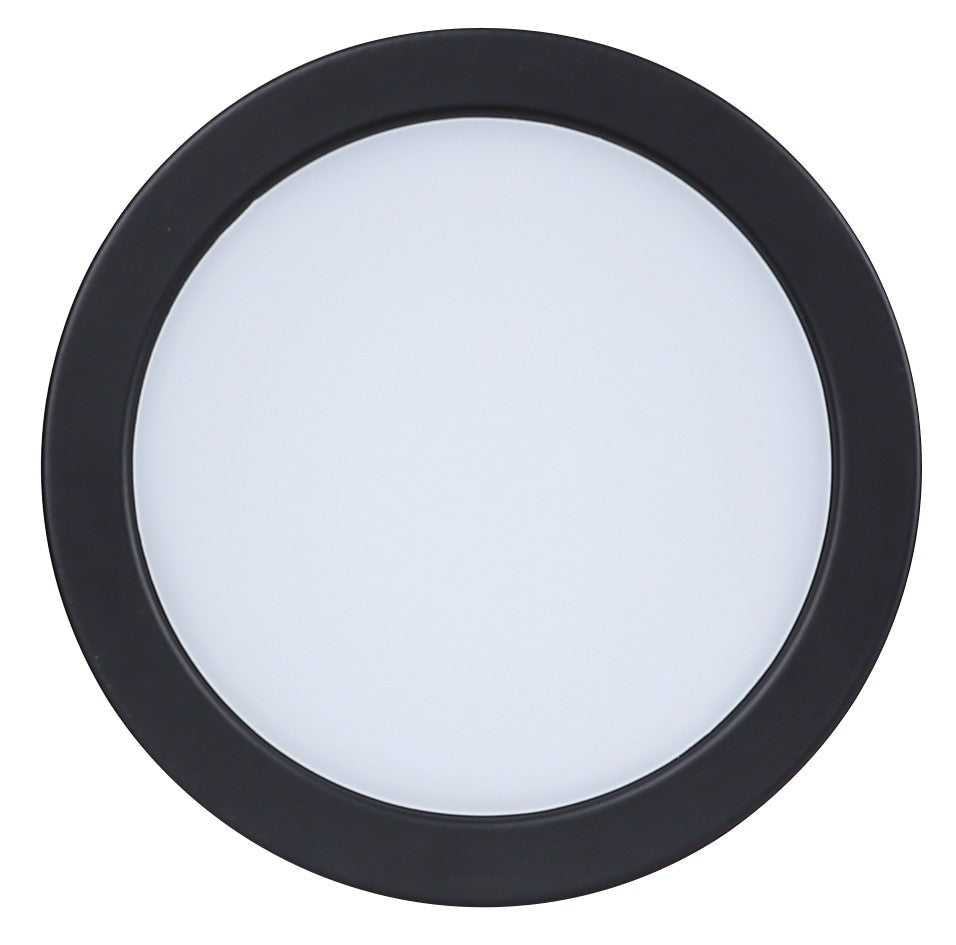 Dl-5F-10Dcw LED Flush Mount in Matte Black Canarm Canada