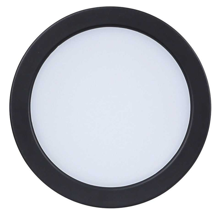 Dl-5F-10Dcw LED Flush Mount in Matte Black Canarm Canada