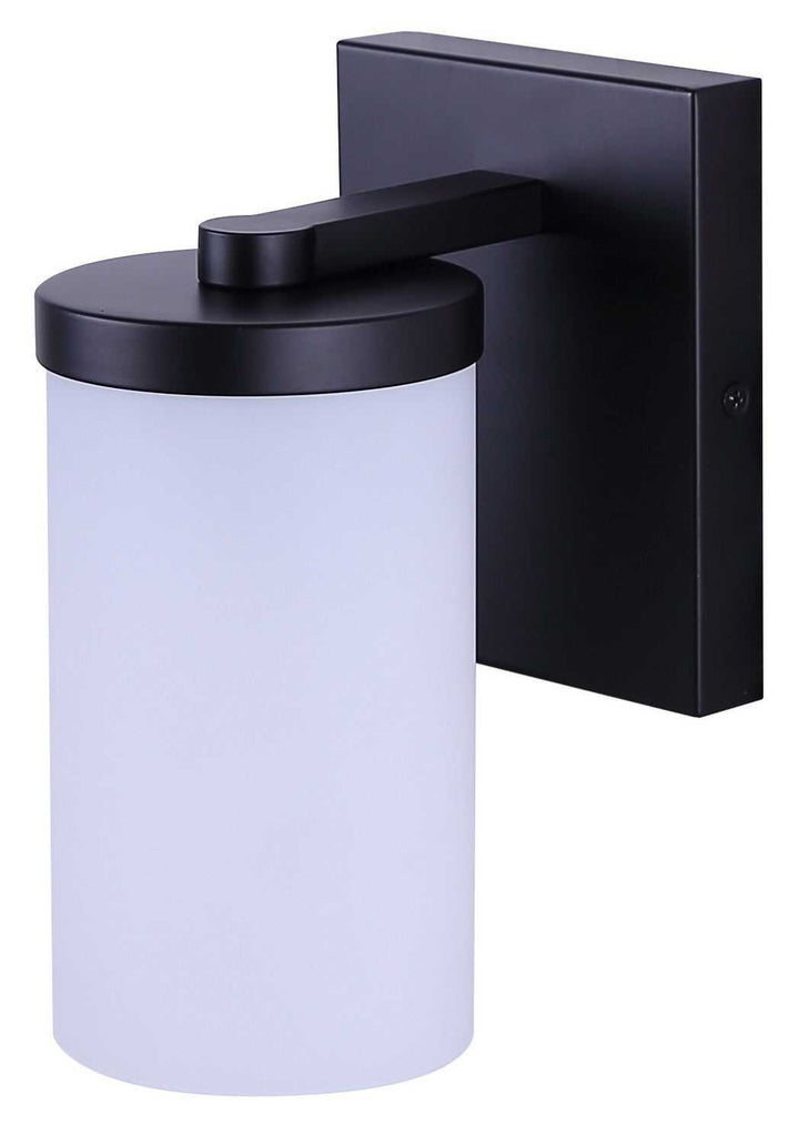 Britton One Light Wall Sconce in Matte Black Canarm Canada