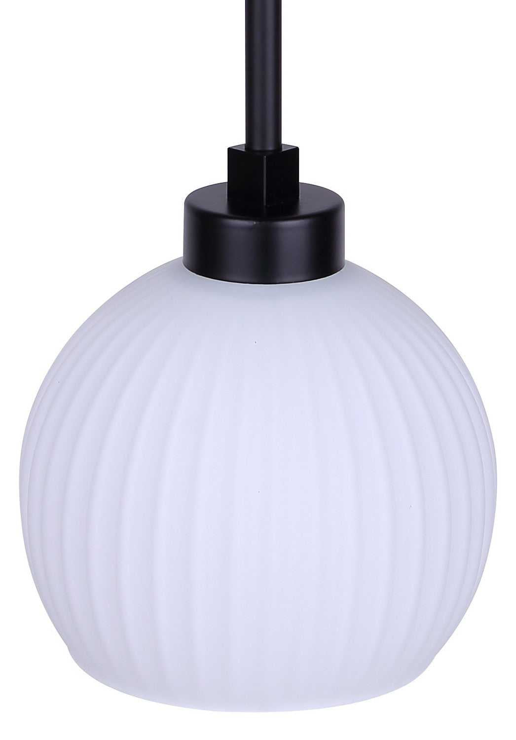 Nella One Light Pendant in Matte Black Canarm Canada