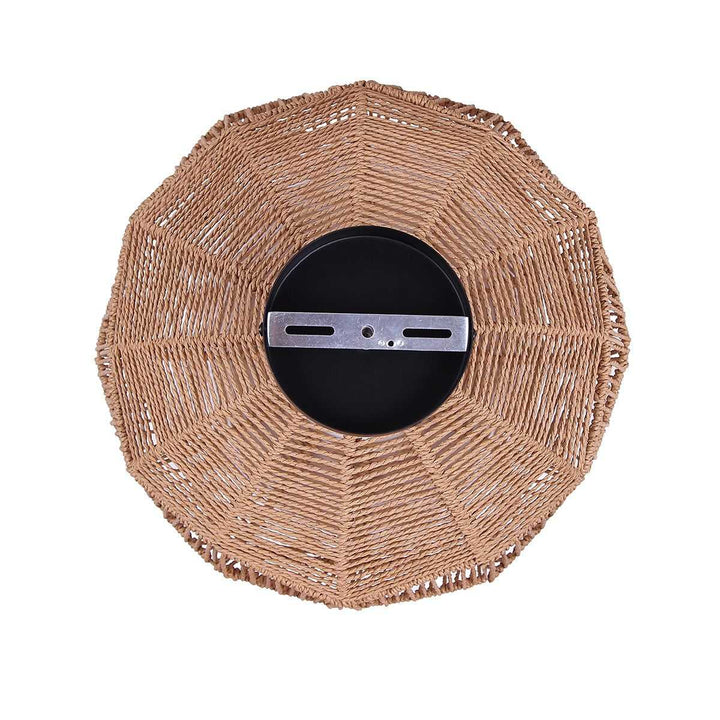 Valence One Light Pendant in Matte Black + Natural Canarm Canada