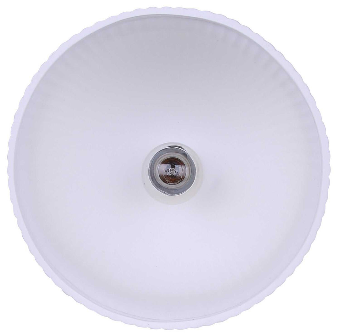 Sana One Light Semi-Flushmount in Matte Black Canarm Canada