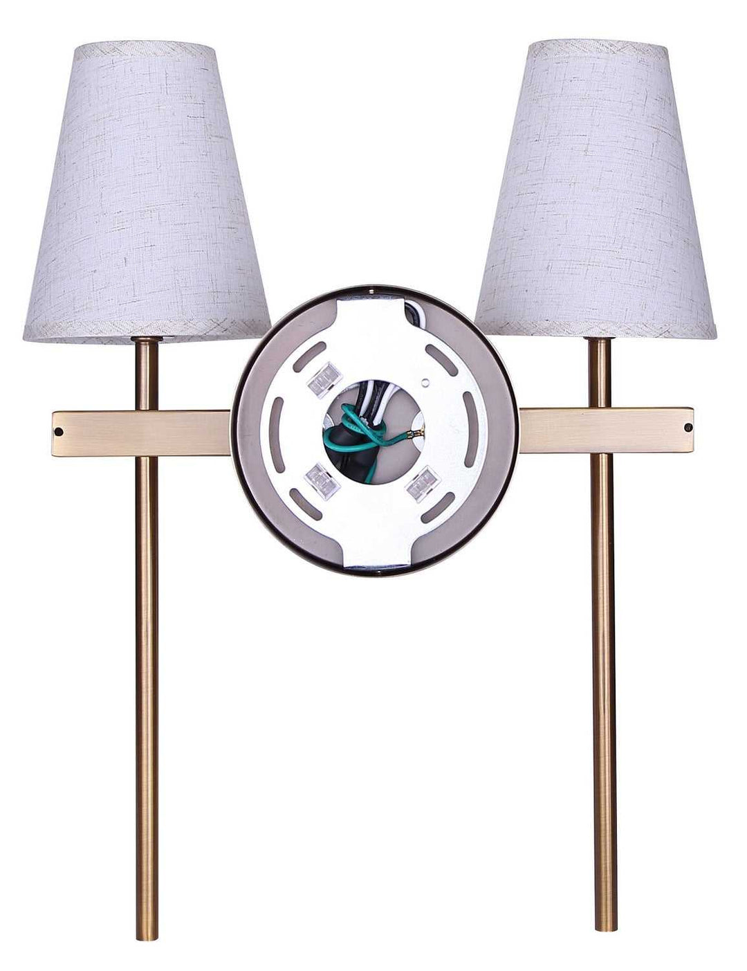 Nell Two Light Wall Fixture in Gold Canarm Canada