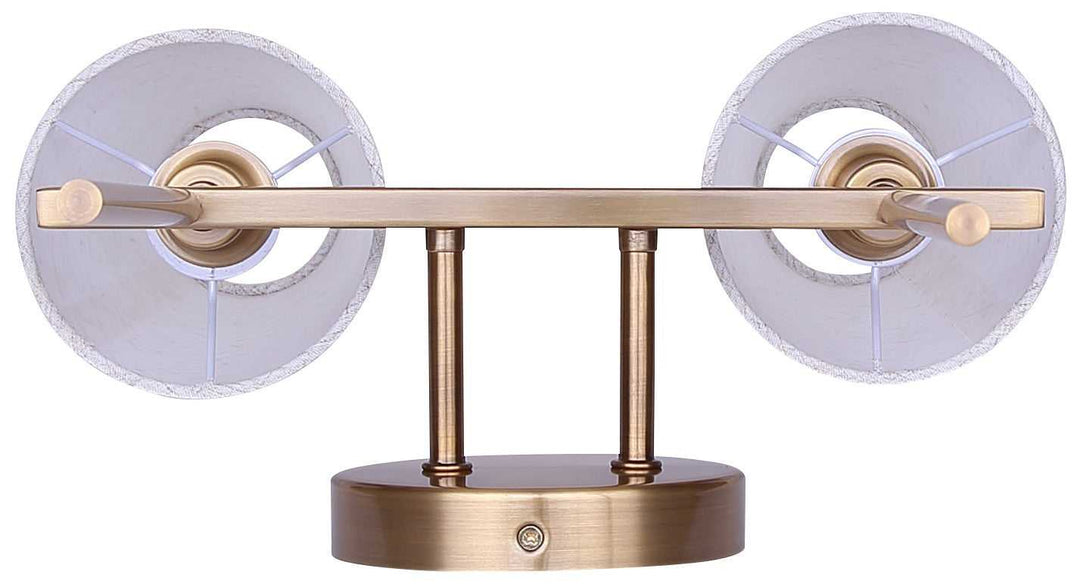 Nell Two Light Wall Fixture in Gold Canarm Canada