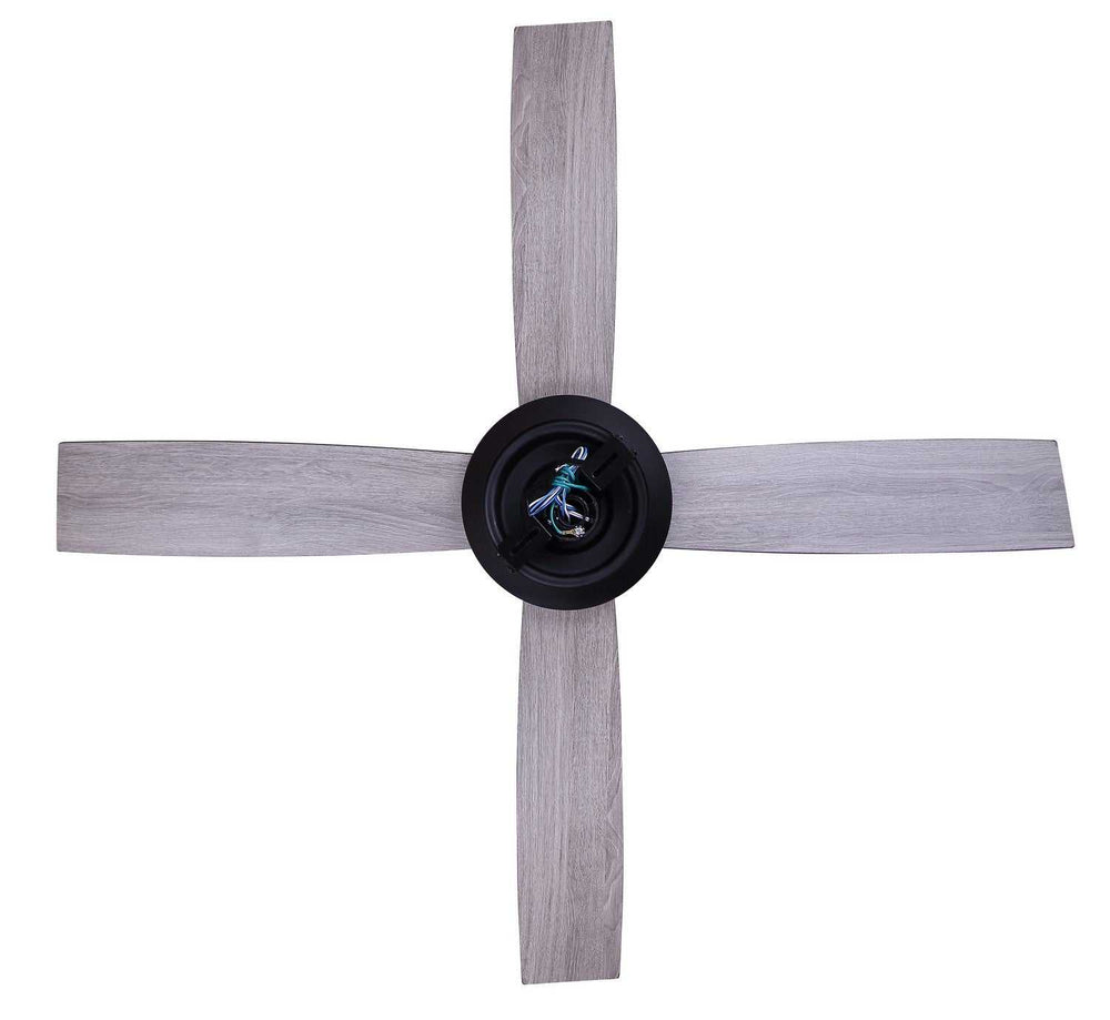 Aurova 52" Ceiling Fan in Matte Black Canarm Canada