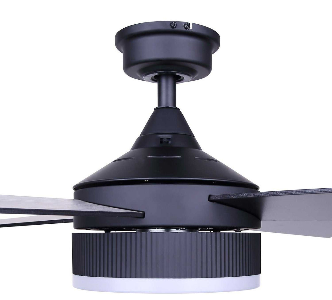 Aurova 52" Ceiling Fan in Matte Black Canarm Canada