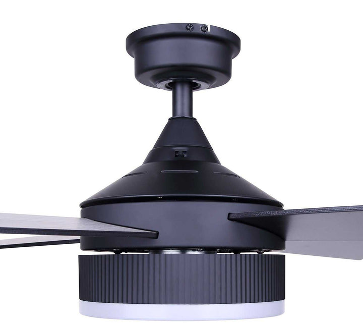 Aurova 52" Ceiling Fan in Matte Black Canarm Canada