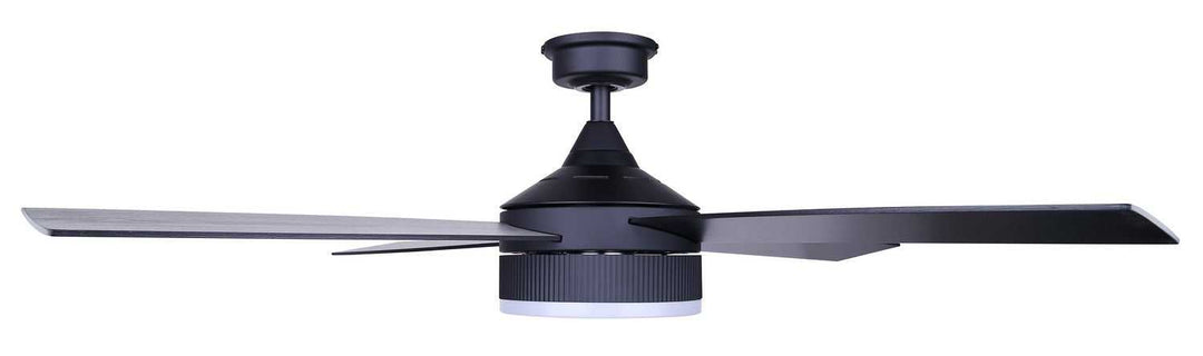 Aurova 52" Ceiling Fan in Matte Black Canarm Canada