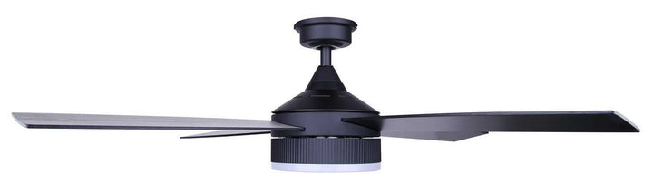 Aurova 52" Ceiling Fan in Matte Black Canarm Canada